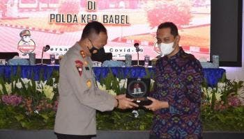 PANGKALPINANG - KPK Gelar Rakor Bersama Polda Bangka Belitung.
