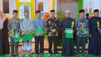 BANGKA TENGAH, BANGKATERKINI - Bupati Bangka Tengah, Algafry Rahman, secara resmi menutup kegiatan Musabaqoh Tilawatil Qur'an (MTQ) 1445H/2024M Tingkat Kecamatan,