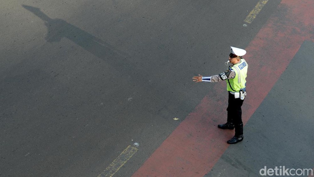 Aksi Gak Pake Nopol, Puluhan Moge Jakarta Diciduk!