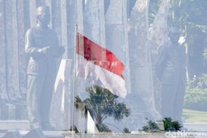 Khidmat, Upacara HUT RI ke-80 di Tugu Proklamasi