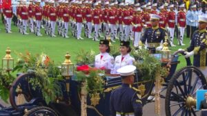 Merah Putih Dikawal Kirab Kembali ke Monas