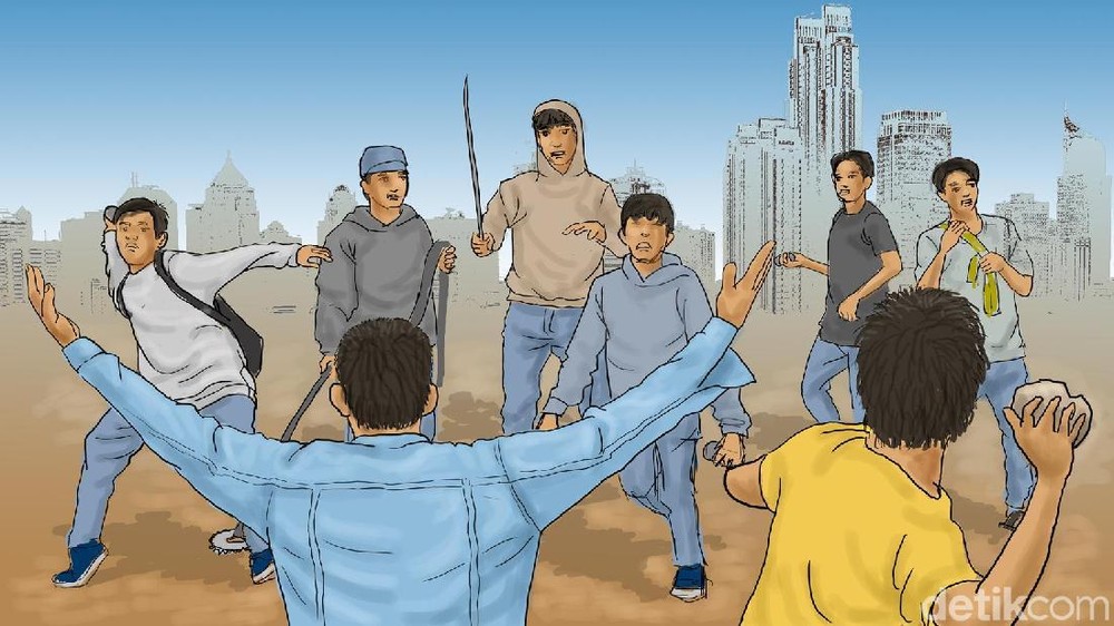 11 Remaja Tangerang Diciduk, Diduga Hendak Tawuran