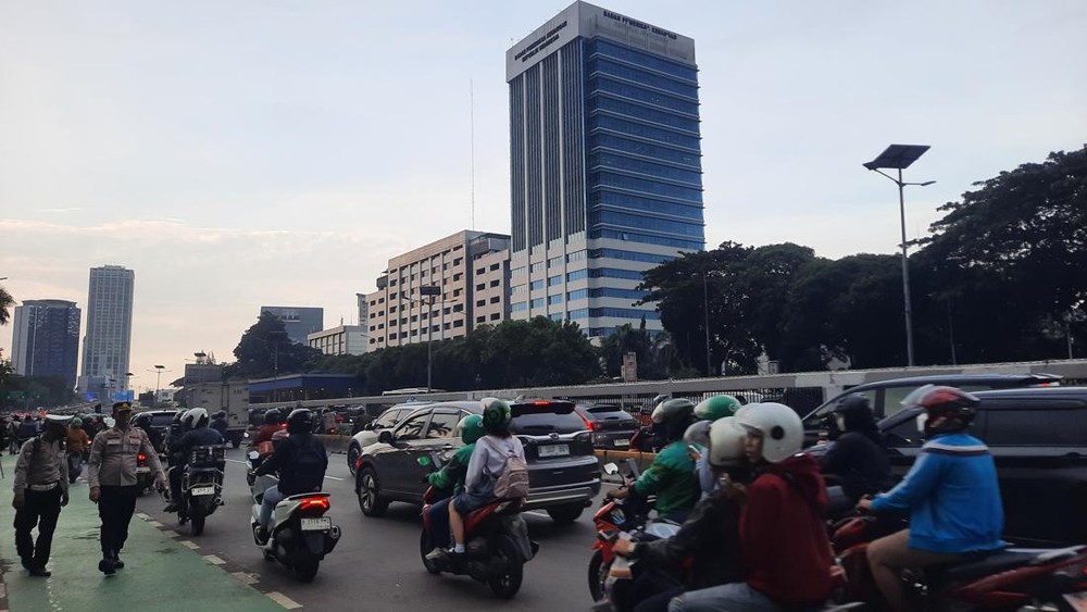 Rekayasa Lalu Lintas di Sekitar DPR Dimulai Pagi Ini