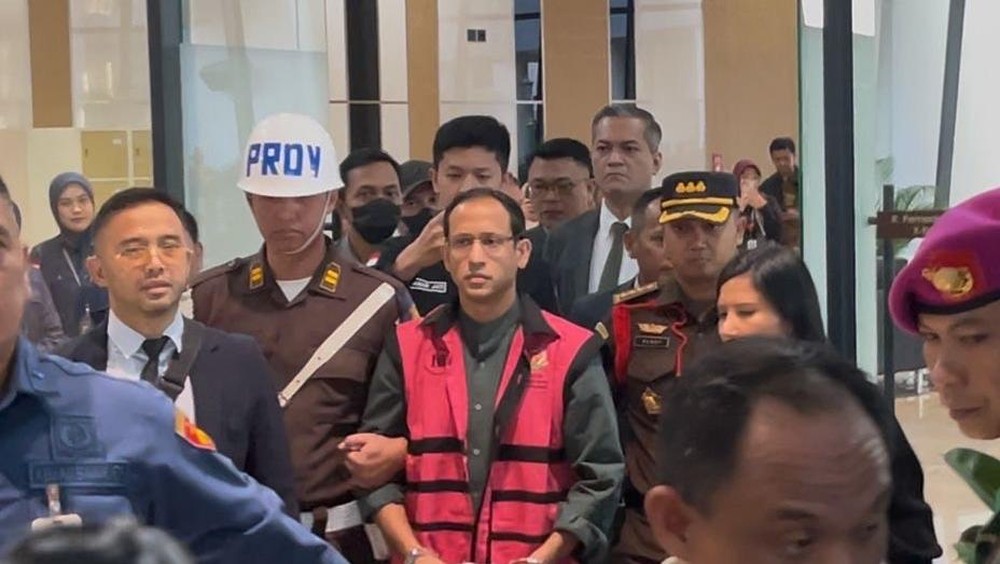 Nadiem Makarim Ditahan, Sebut Tuhan Akan Lindungi