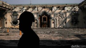 Jakarta Islamic Center Mangrak Pasca Kebakaran