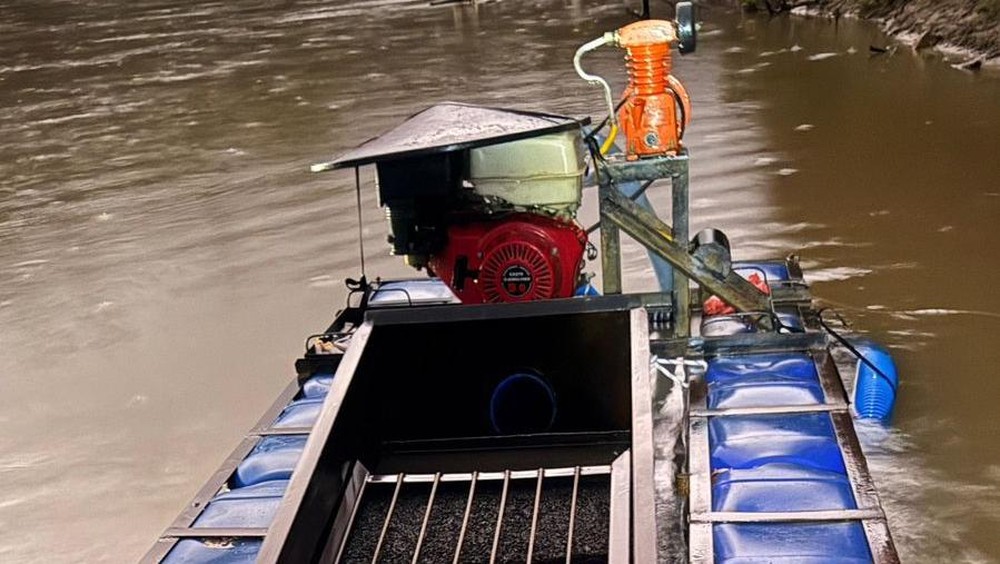 Polisi Rohul Sikat Habis Tambang Emas Ilegal, 3 Tersangka Diciduk
