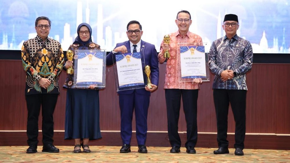 Rini Widyantini Raih Penghargaan KORPRI Award
