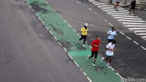 Jakarta Lengang Awal 2026 Warga Aktif Berolahraga