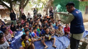 TelkomGroup Dampingi Pemulihan Psikologis Anak Aceh