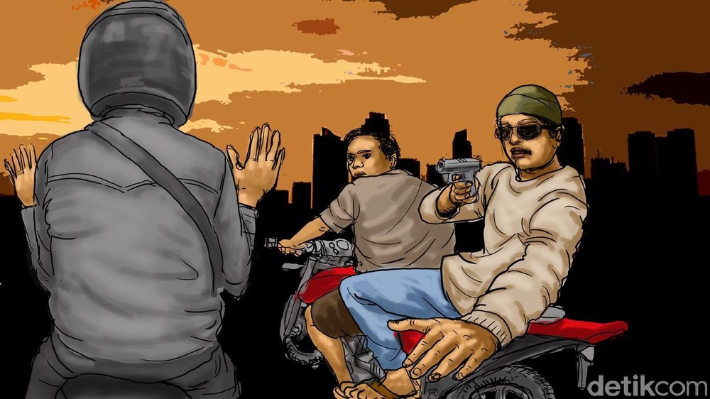 Duo Begal Sadis Tangerang Diringkus Polisi