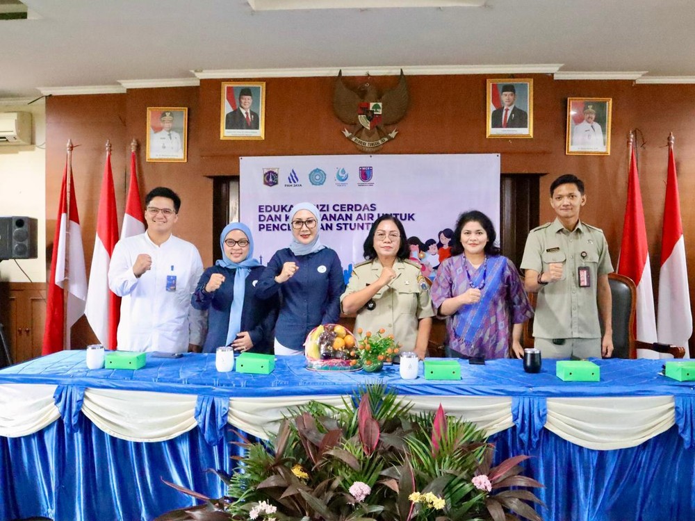 Gizi Air Bersih Kunci Jakarta Bebas Stunting