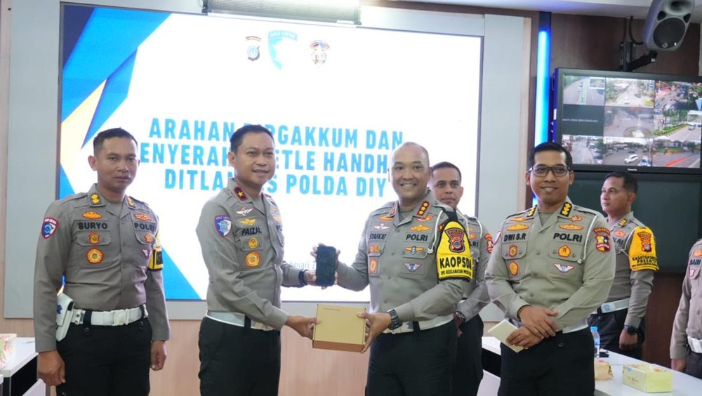 Polda DIY Perkuat Tilang Elektronik Genggam