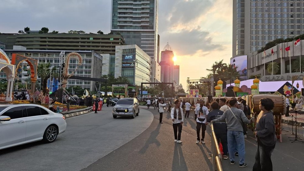Pesta Takbir Akbar Jakarta Pukau Warga