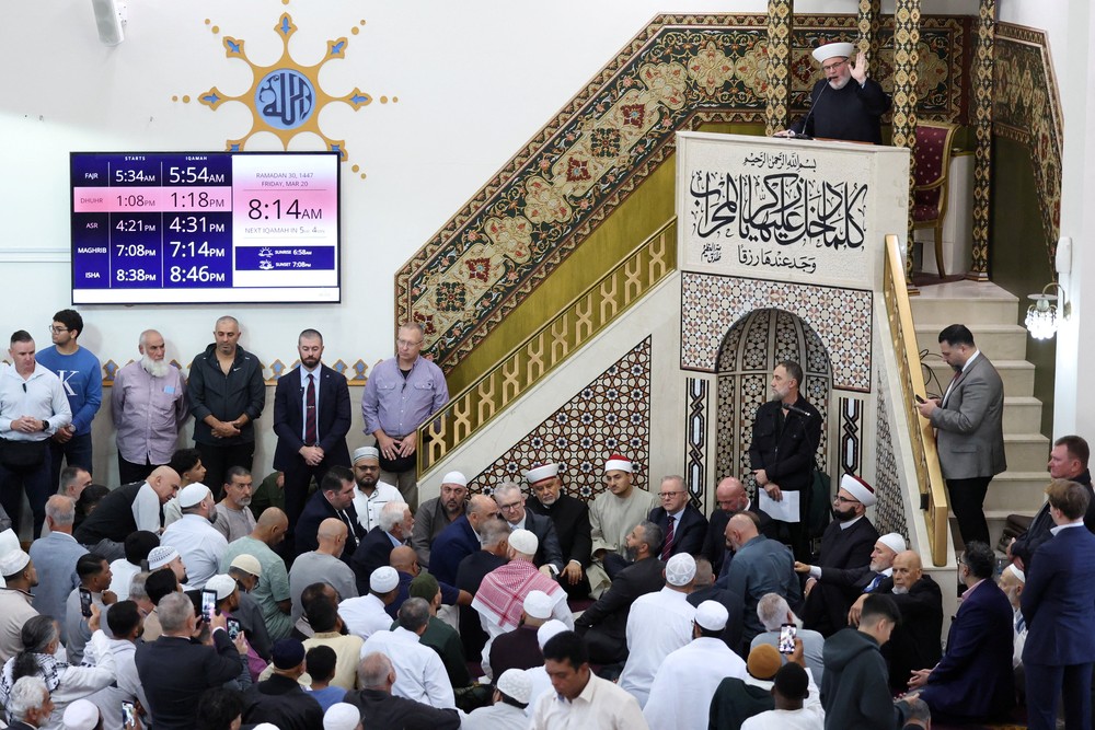 PM Albanese Sambangi Masjid Lakemba Rayakan Idulfitri