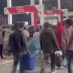 Warga Aceh Serbu SPBU Bawa Jeriken Stok BBM Aman