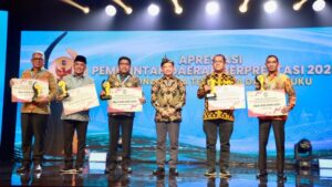 Pemda Maluku Nusra Panen Penghargaan Kemendagri