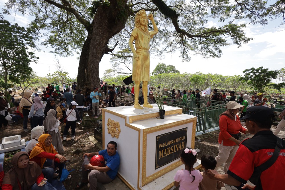 Marsinah Abadi di Hati Buruh Peringati May Day