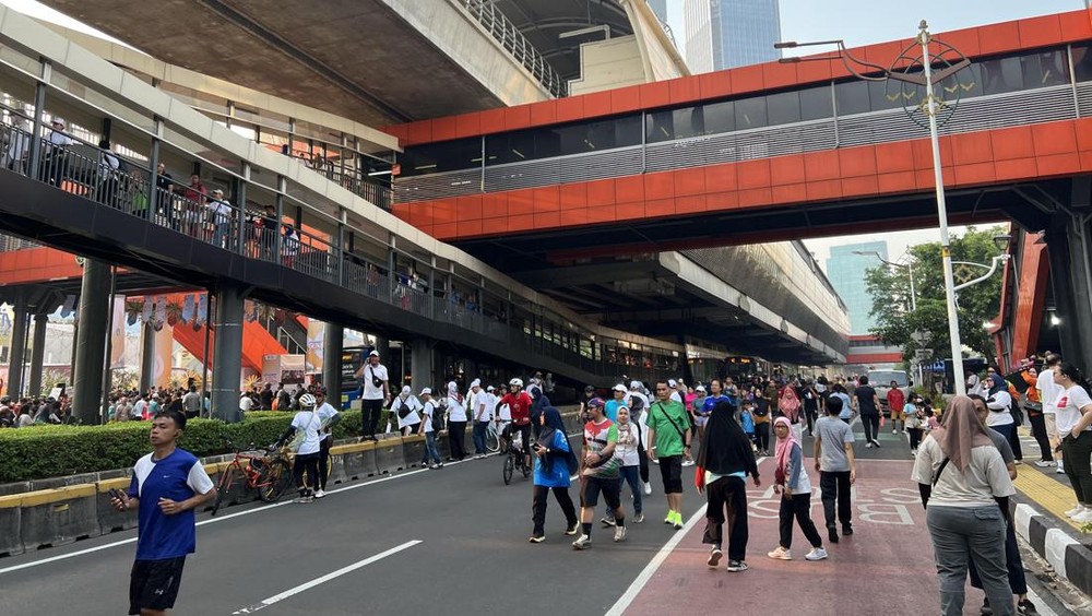 Pesta Budaya Betawi di CFD Rasuna Said