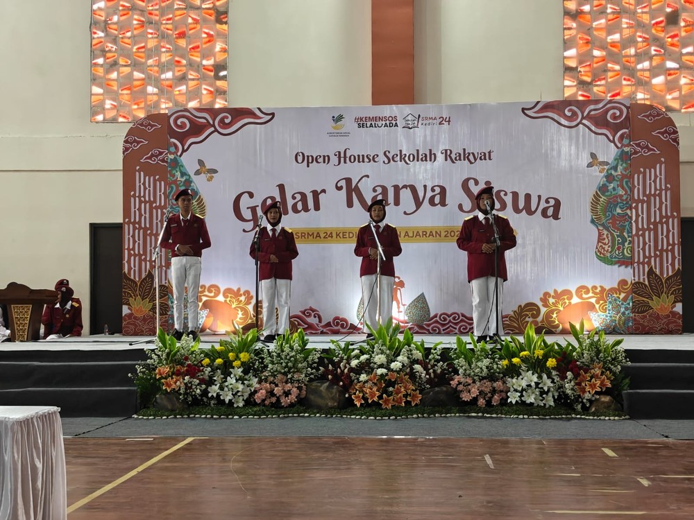 Bupati Kediri Semangati Siswa Sekolah Rakyat Wujudkan Mimpi
