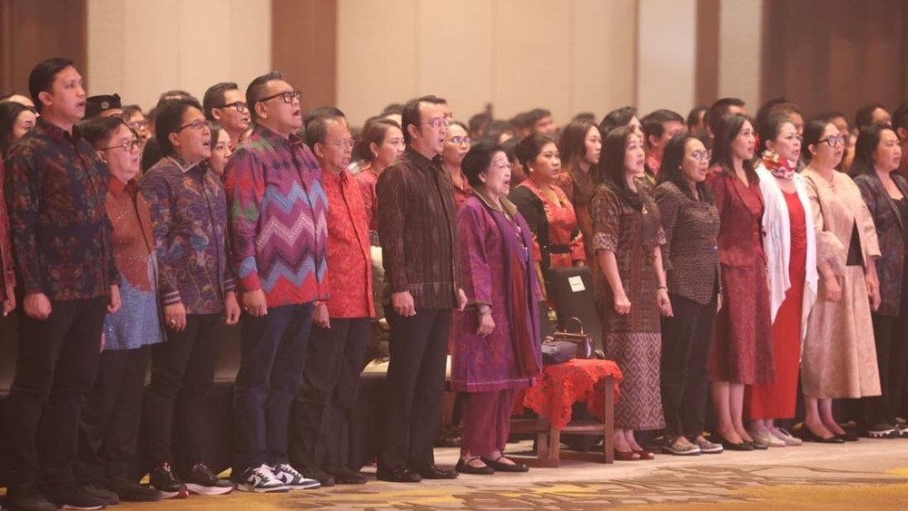 Megawati Tutup Bulan Bung Karno Kekuatan PDIP dari Rakyat