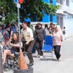 Palu Bergetar Hebat Pasien RS Samaritan Dievakuasi