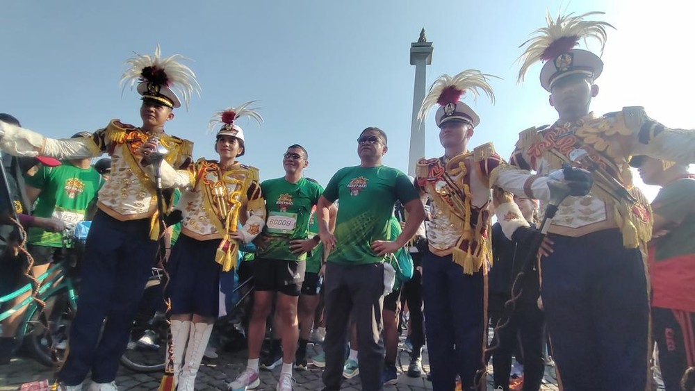 AHY dan Petinggi TNI Semarakkan Kostrad Run 2026