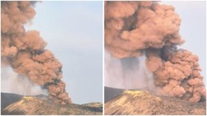 Anak Krakatau Siaga Pelayaran Selat Sunda Waspada