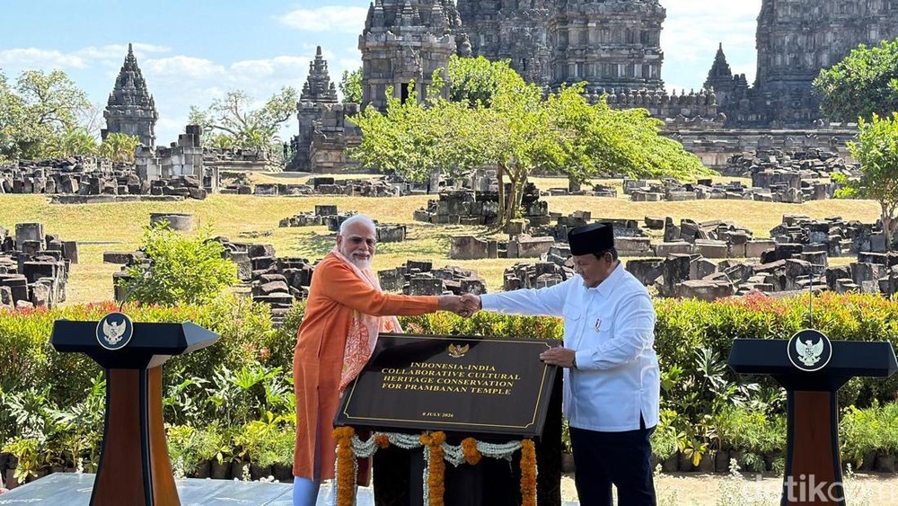 Prambanan Direstorasi Kolaborasi RI India Dimulai