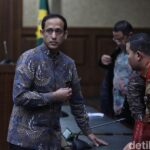 Nadiem Tak Terima Vonis 10 Tahun Lapor Hakim KY