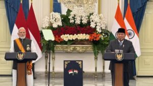 Prabowo Anugerahi Modi Bintang Adipurna Pererat Hubungan